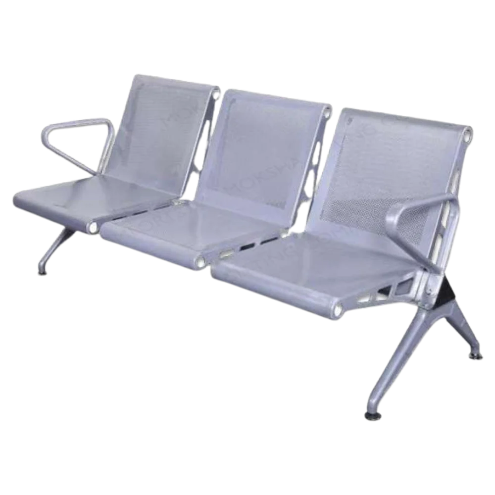 Social 3-Seater Waiting Chair (Fixed Arm)